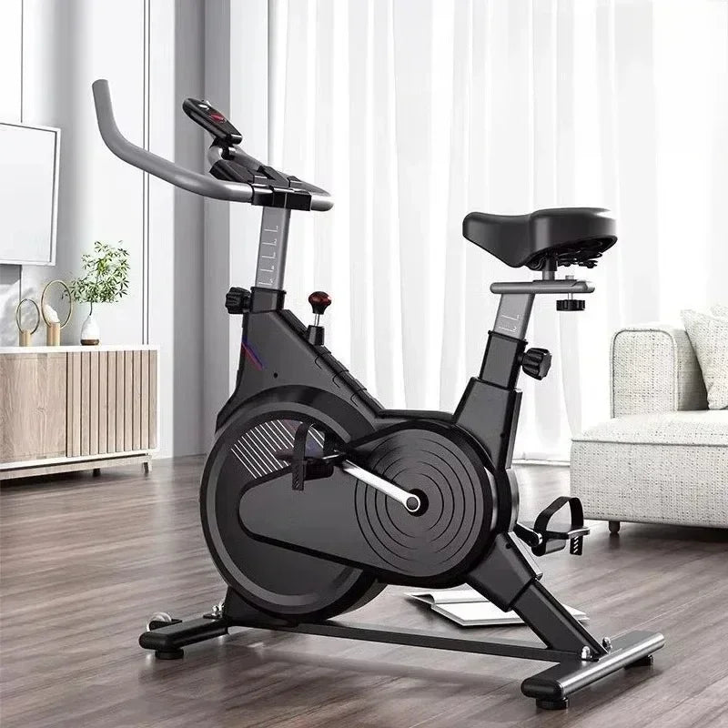 Heart Rate Bluetooth Spinning Bike, Silent Magnetic Resistance Home Gym Cycling Bike Available In 2 Colors