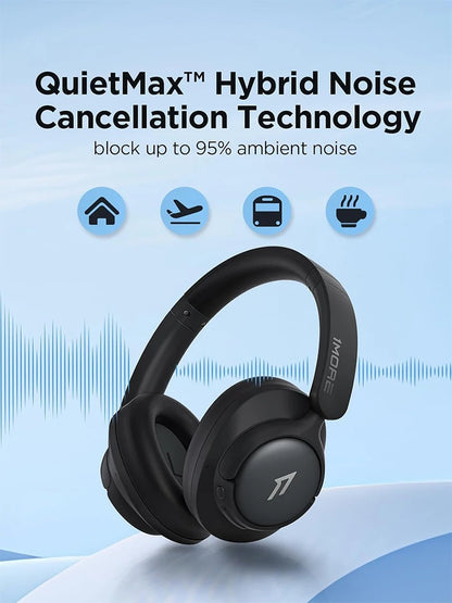 1MORE SonoFLow SE HQ31 Over-Ear Headphones Wireless Earphones Bluetooth 5.4 Hi-Res LDAC -42dB Noise Cancellation 90H Playtime