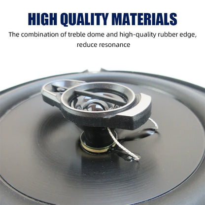 1Pair 4/5/6 Inch 3-Way Car HiFi Coaxial Speaker 280W/320W/400W Auto Music Stereo Universal Car Door Full Range Speakers Woofer
