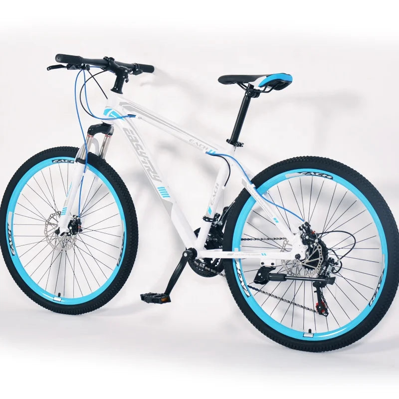 High Quality Customized Adult Mountain Bike 21 Speeds Disc Brake System Steel Fork Thumb Shifter Aluminium Rims Wholesale Price