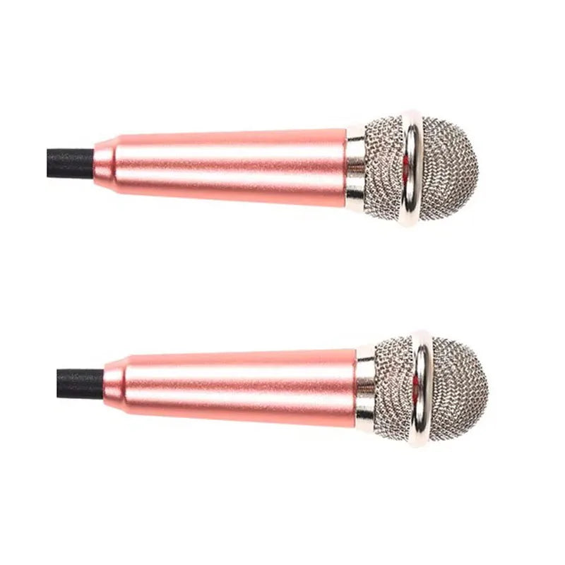 1/2/3pcs Newest Mini Jack 3.5mm Studio Lavalier Professional Microphone Handheld Mic For Computer For IPhone Ipad Karaoke