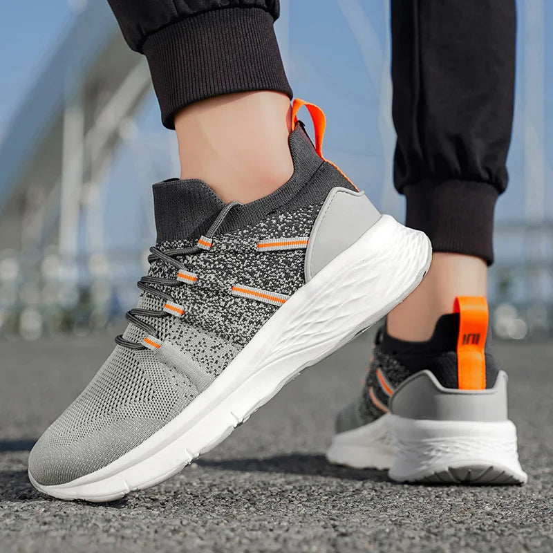 New 7th Shoes Casual Sneakers Men Breathable Mesh Running Shoe for Male Non-Slip Walking Outdoor Comfortable Sport Sneaker