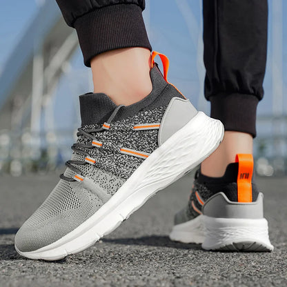 New 7th Shoes Casual Sneakers Men Breathable Mesh Running Shoe for Male Non-Slip Walking Outdoor Comfortable Sport Sneaker