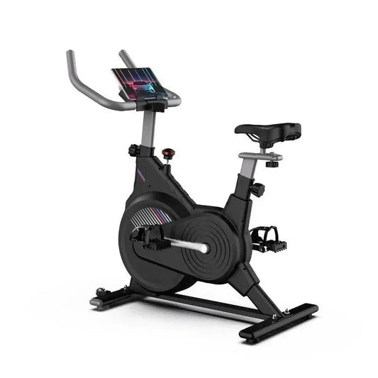 Heart Rate Bluetooth Spinning Bike, Silent Magnetic Resistance Home Gym Cycling Bike Available In 2 Colors
