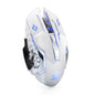 2.4G Wireless Mouse Bluetooth Mouse RGB Backlit Gaming Mouse Rechargeable Mice Silent Mouse Adjustable DPI Mouse for PC Laptop