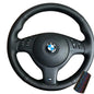 Custom Hand Stitched Microfibre Leather Car Steering Wheel Cover For BMW E46 E39 330i 540i 525i 530i 330Ci M3 2001-2014