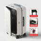 KLQDZMS 20"24 Inch Rolling Suitcase Front Opening Boarding Case Laptop Trolley Case Charging Password Box Cabin Luggage