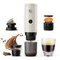 2026 Portable Espresso Machine 3-in-1 Travel Coffee Maker for Camping Hiking Office Self-Heating with USB-C