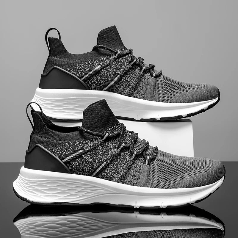 New 7th Shoes Casual Sneakers Men Breathable Mesh Running Shoe for Male Non-Slip Walking Outdoor Comfortable Sport Sneaker