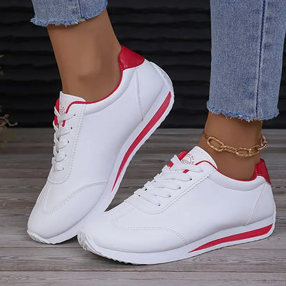 2026 Luxury Designer Women's Low-Heel Sneakers Fashionable Student Roman Sneakers Autumn New Style Running Shoes for Women