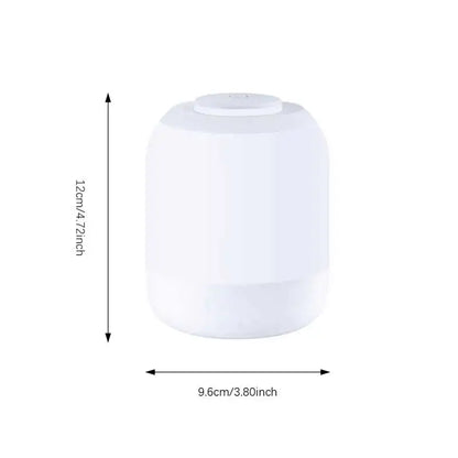 Rechargeable Touch LED Night Light, 3 Color Stepless Dimmable Bedside Lamp, Portable Table Lamp for Bedroom Nursery