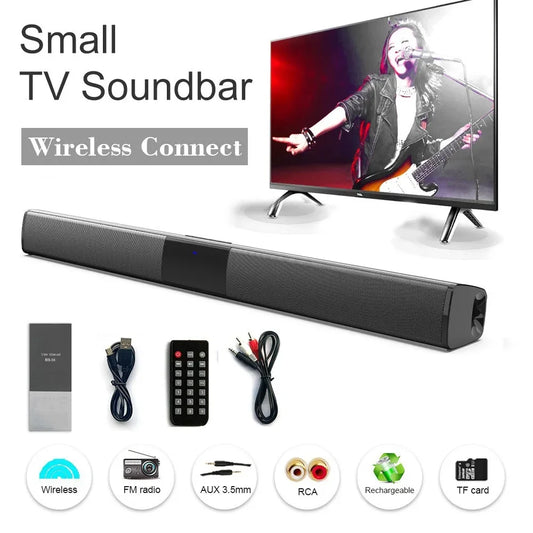 Powerful Wireless Bluetooth Speaker For Home Theater Computer TV Car Sound Box Soundbar Heavy Bass Subwoofer Radio Caixa De Som