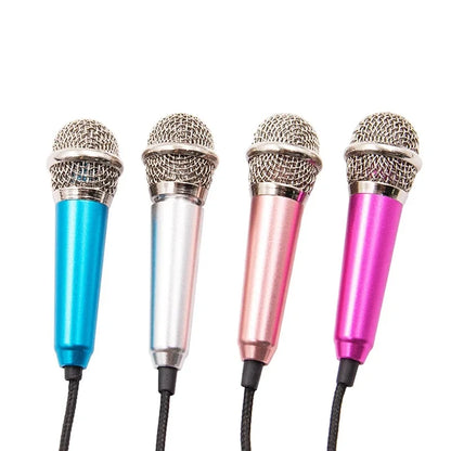 1/2/3pcs Newest Mini Jack 3.5mm Studio Lavalier Professional Microphone Handheld Mic For Computer For IPhone Ipad Karaoke