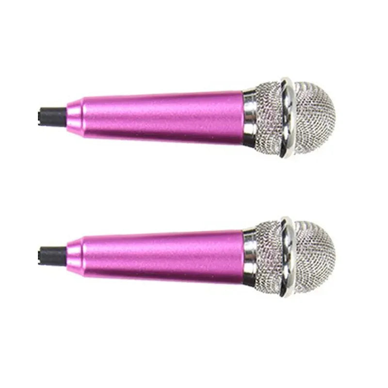 1/2/3pcs Newest Mini Jack 3.5mm Studio Lavalier Professional Microphone Handheld Mic For Computer For IPhone Ipad Karaoke